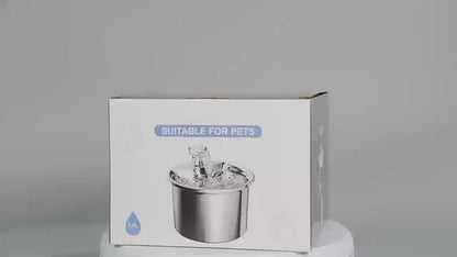 Smart Pet Water Feeder - 2L Stainless